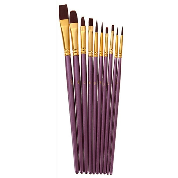 Professional Wool Hair Watercolor Paint Brush Professional Pointed Black /& White Handle Painting Brushes Art Supplies